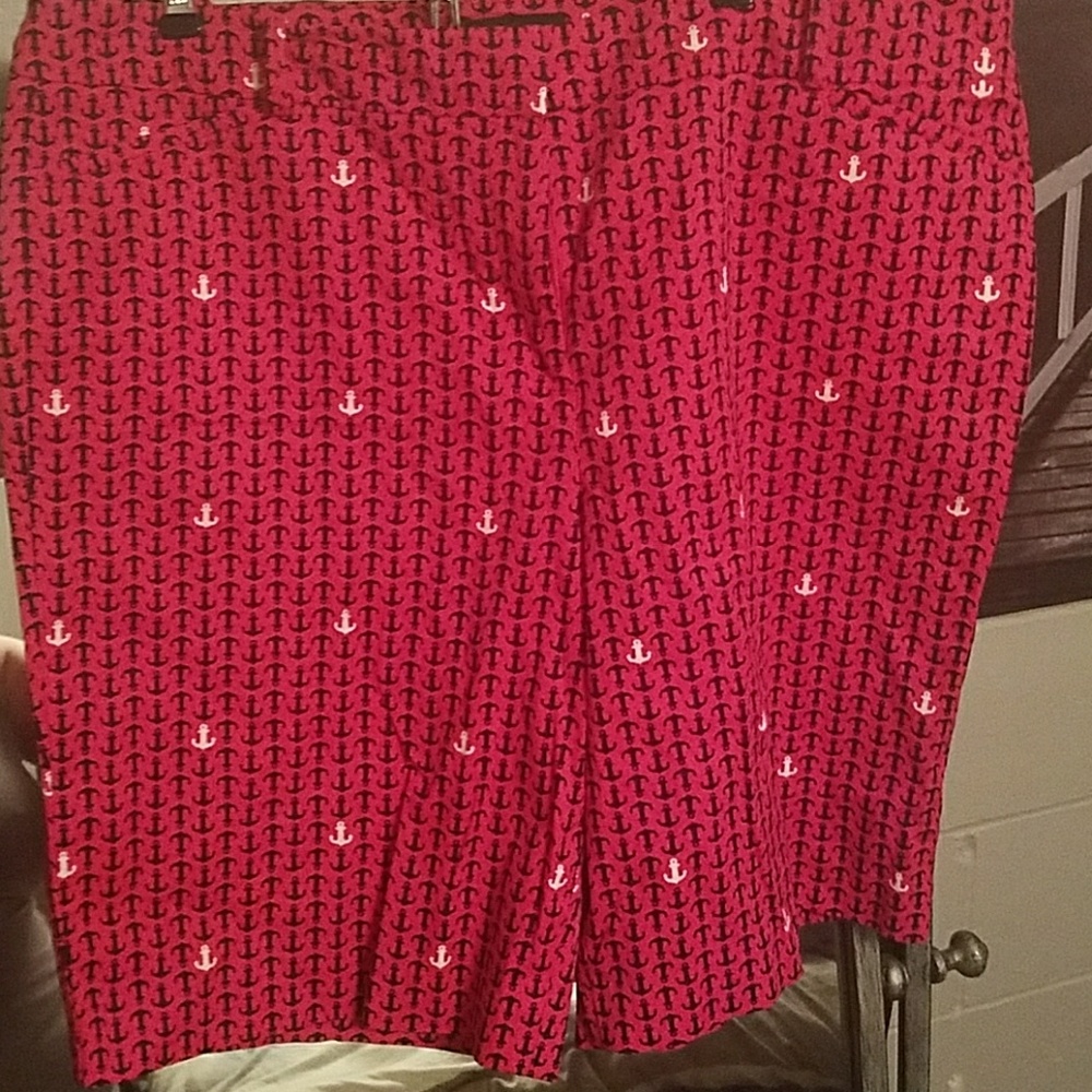 Nautical Anchor Mid Length Shorts